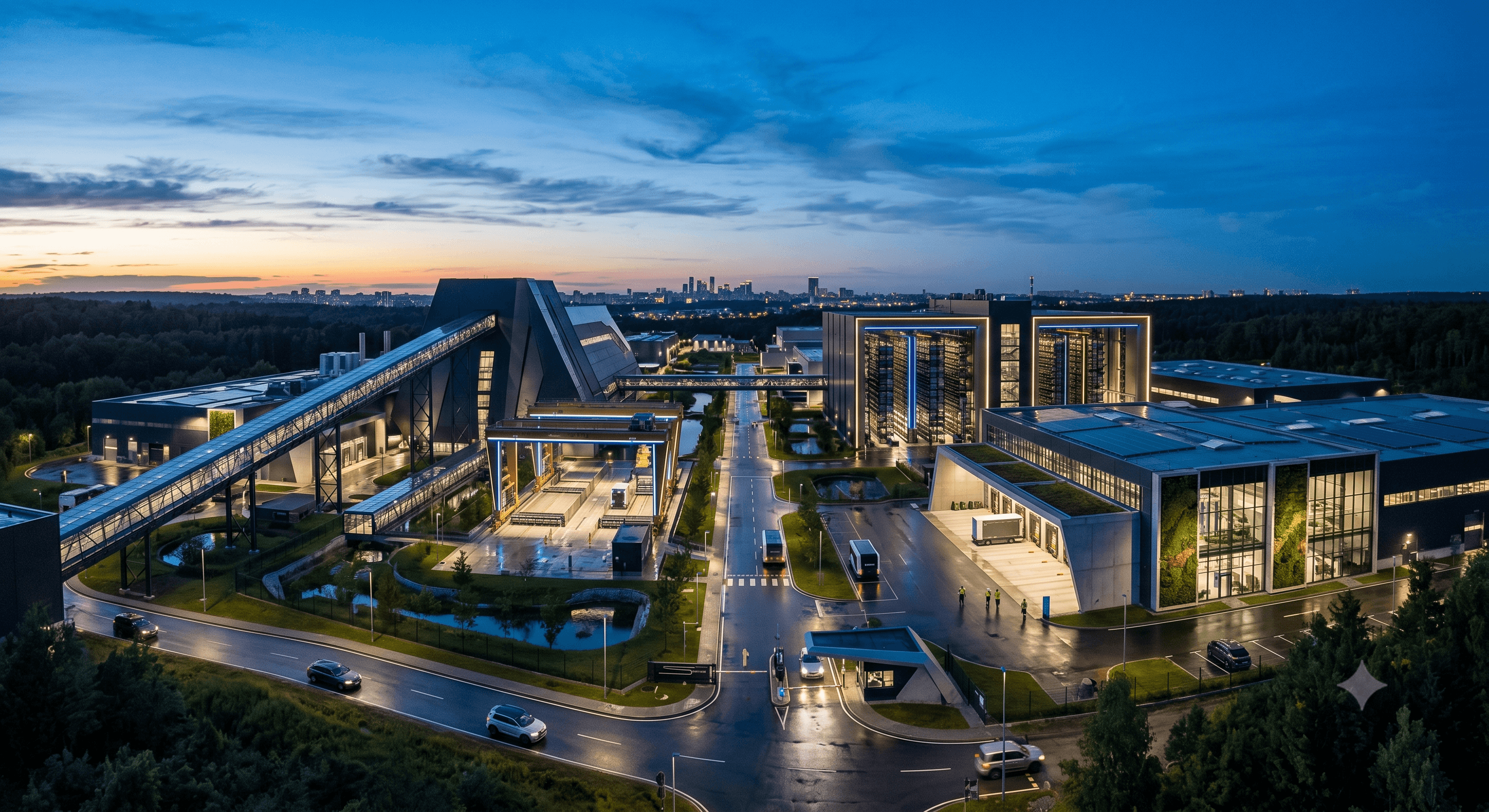Modern Manufacturing Factory